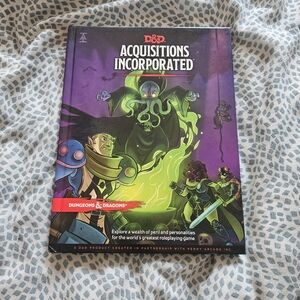 Dungeons & Dragons 5e Acquistions Incorporated